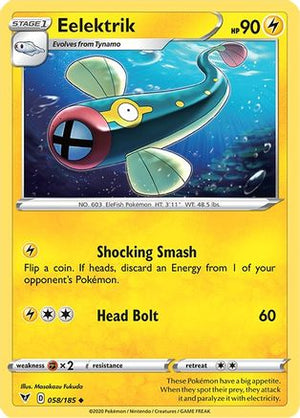 Eelektrik 58/185 - Vivid Voltage Reverse Holofoil - Poke-Collect