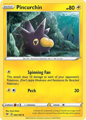 Pincurchin 62/185 - SWSH04 Vivid Voltage - Poke-Collect