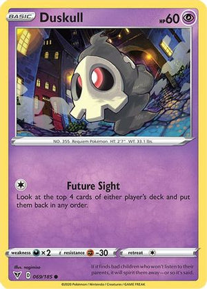 Duskull 69/185 - SWSH04 Vivid Voltage Reverse Holofoil - Poke-Collect