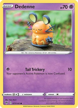 Dedenne 77/185 - SWSH04 Vivid Voltage - Poke-Collect