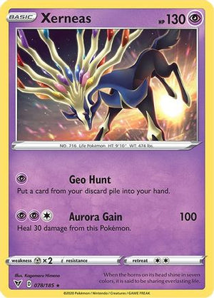 Xerneas 78/185 - Vivid Voltage Holofoil - Poke-Collect