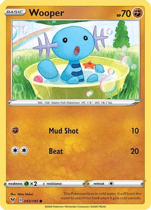 Wooper 83/185 - Vivid Voltage - Poke-Collect