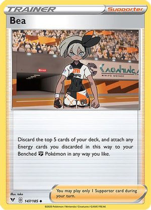 Bea 147/185 - Vivid Voltage Reverse Holofoil - Poke-Collect