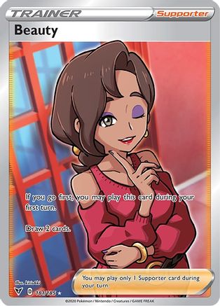 Beauty (Full Art) 181/185 - SWSH04 Vivid Voltage Holofoil - Poke-Collect
