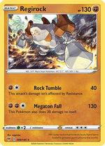 Regirock 89/185 - Vivid Voltage Reverse Holofoil - Poke-Collect