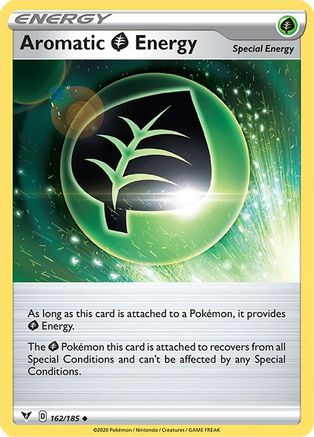 Aromatic Grass Energy 162/185 - SWSH04 Vivid Voltage Reverse Holofoil - Poke-Collect