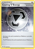 Coating Metal Energy 163/185 - SWSH04 Vivid Voltage Reverse Holofoil - Poke-Collect