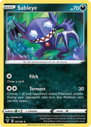 Sableye 105/185 - Vivid Voltage - Poke-Collect