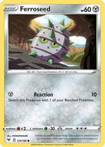 Ferroseed 123/185 - SWSH04 Vivid Voltage Reverse Holofoil - Poke-Collect
