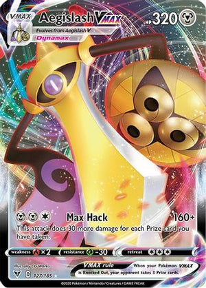 Aegislash VMAX 127/185 - Vivid Voltage Holofoil - Poke-Collect