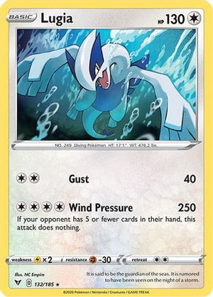 Lugia 132/185 - SWSH04 Vivid Voltage Holofoil
