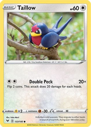 Taillow 133/185 - Vivid Voltage Reverse Holofoil - Poke-Collect