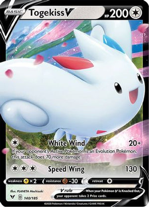 Togekiss V 140/185 - Vivid Voltage Holofoil - Poke-Collect