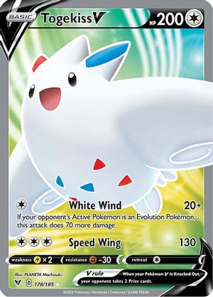 Togekiss V 178/185 - Vivid Voltage Holofoil - Poke-Collect