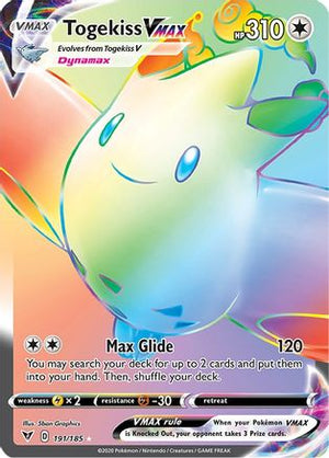 Togekiss VMAX 191/185 - Vivid Voltage Holofoil - Poke-Collect