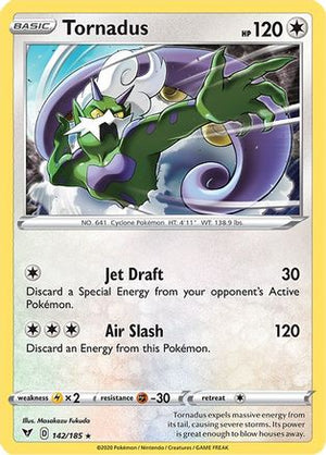 Tornadus 142/185 - Vivid Voltage Holofoil - Poke-Collect