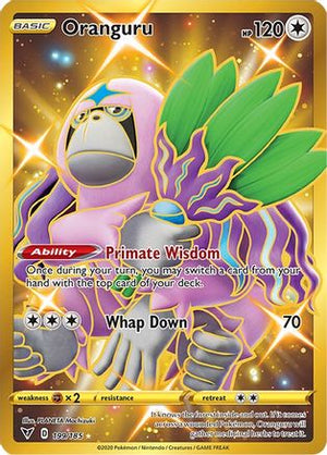 Oranguru 199/185 - Vivid Voltage Holofoil - Poke-Collect