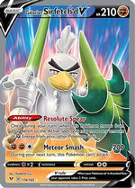 Galarian Sirfetch'd V (Full Art) 174/185 - SWSH04 Vivid Voltage Holofoil - Poke-Collect