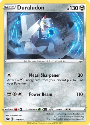Duraludon - SWSH060 SWSH060/307 - SWSH Sword & Shield Promo Cards Holofoil - Poke-Collect