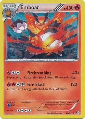Emboar - 26/149 (Cosmos Holo) 26 - Blister Exclusives Holofoil - Poke-Collect