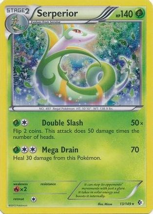 Serperior - 13/149 (Cosmos Holo) 13 - Blister Exclusives Holofoil - Poke-Collect