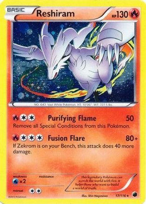 Reshiram - 17/116 (Cosmos Holo) 17 - Miscellaneous Cards & Products Holofoil - Poke-Collect