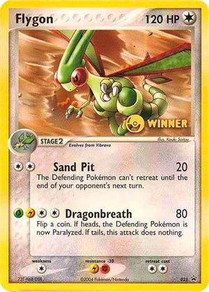 Flygon - 025 (e-League) [Winner] 25 - Nintendo Promos - Poke-Collect