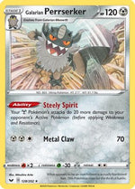 Galarian Perrserker 128/202 (SWSH Base Set) 128 - Deck Exclusives - Poke-Collect