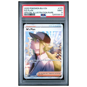 N's Plan SIR Black Bolt #170 PSA 9