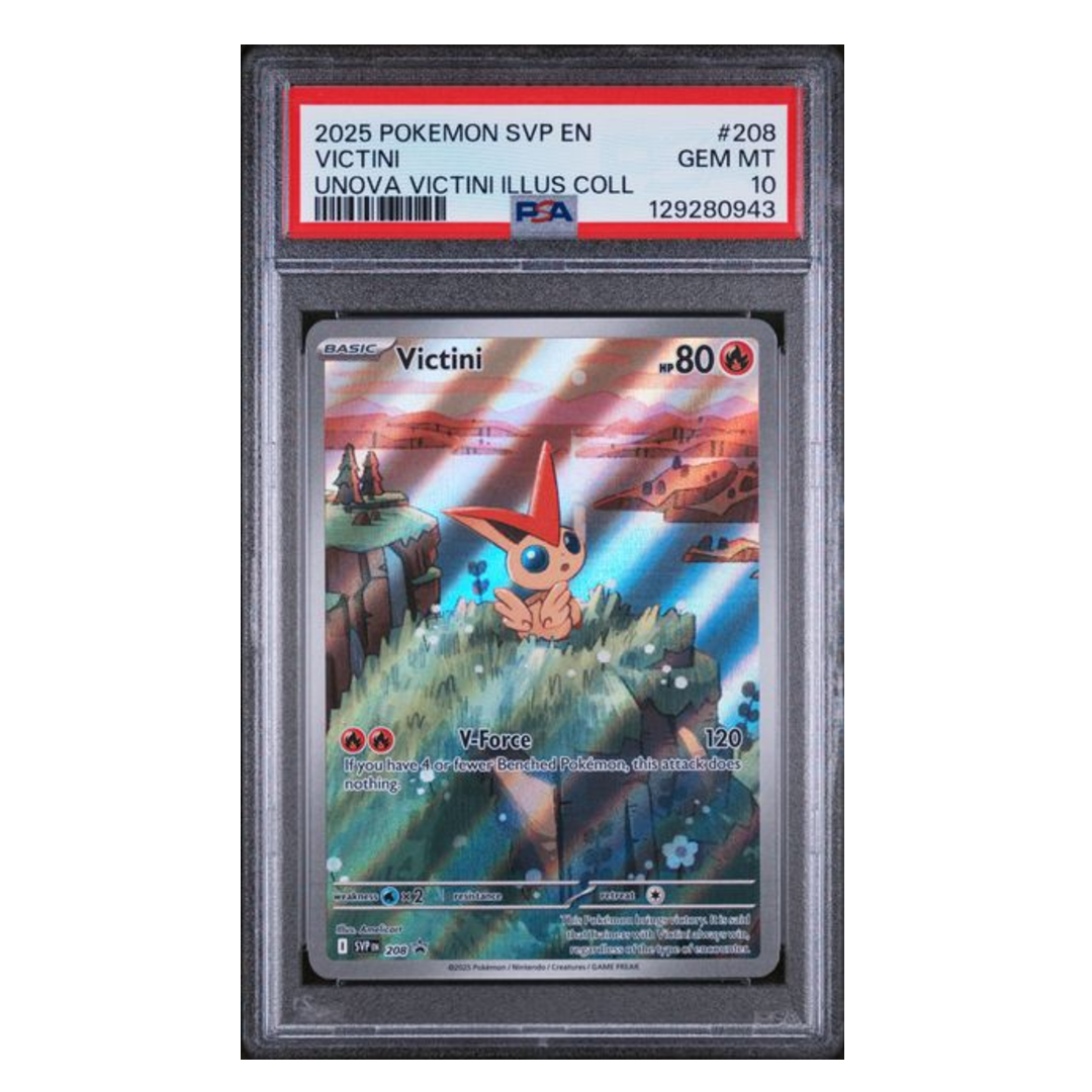 Victini IR Promo SVP EN #208 PSA 10