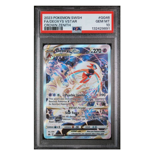 Deoxys VSTAR Crown Zenith #GG46 PSA 10