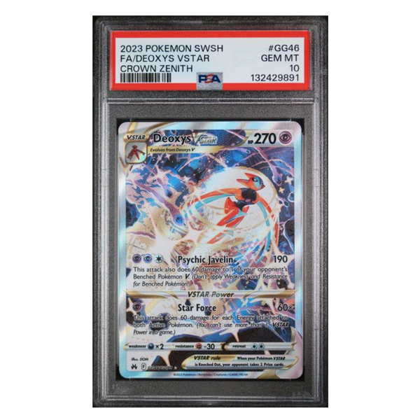 Deoxys VSTAR Crown Zenith #GG46 PSA 10 Deoxys VSTAR Crown Zenith #GG46 PSA 10
