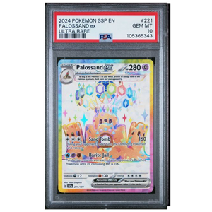 Palossand ex Surging Sparks #221 PSA 10 - Poke-Collect