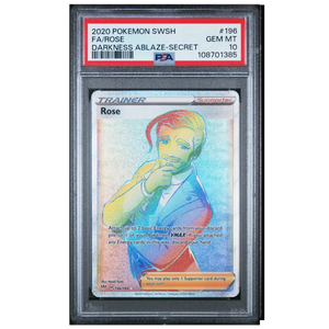 Rose Darkness Ablaze #196 PSA 10 - Poke-Collect