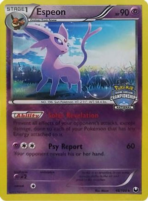 Espeon - 48/108 (National Championships) 48 - League & Championship Cards Reverse Holofoil - Poke-Collect