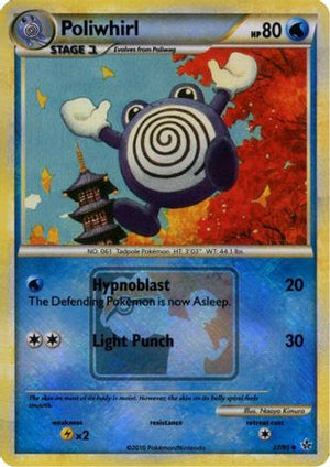 Poliwhirl - 37/95 (League Promo) 37 - League & Championship Cards Reverse Holofoil - Poke-Collect