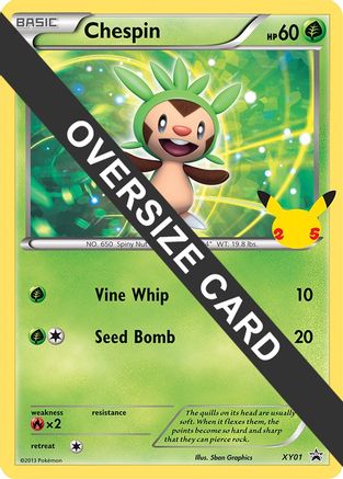 Chespin XY01 - First Partner Pack - Poke-Collect