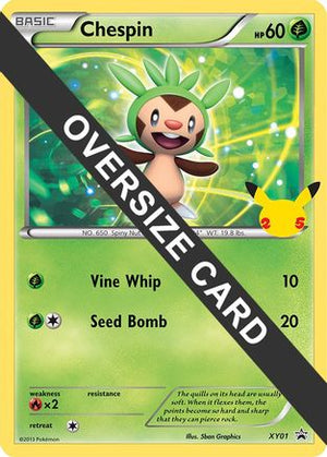 Chespin XY01 - First Partner Pack