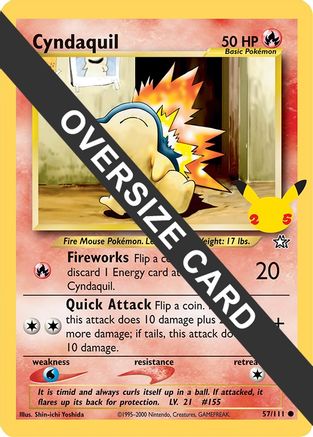 Cyndaquil 57 - First Partner Pack - Poke-Collect