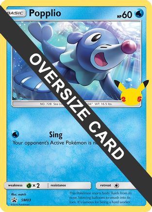 Popplio SM03 - First Partner Pack - Poke-Collect