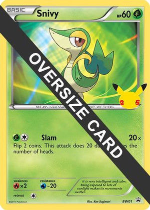 Snivy BW01 - First Partner Pack - Poke-Collect