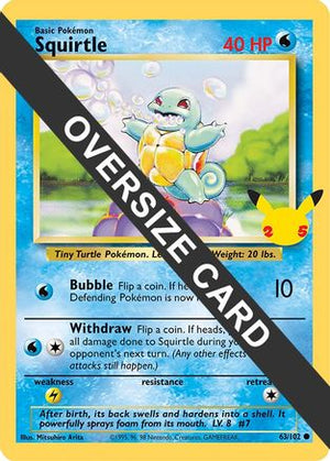 Squirtle 63 - First Partner Pack - Poke-Collect