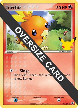 Torchic 74 - First Partner Pack - Poke-Collect