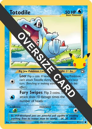 Totodile 81 - First Partner Pack - Poke-Collect