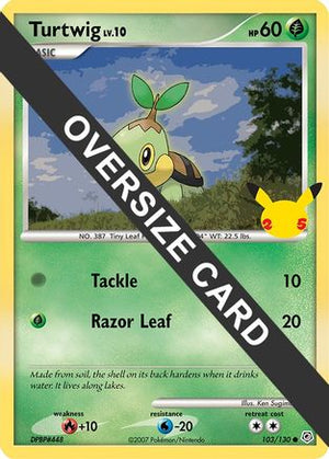 Turtwig 103 - First Partner Pack - Poke-Collect