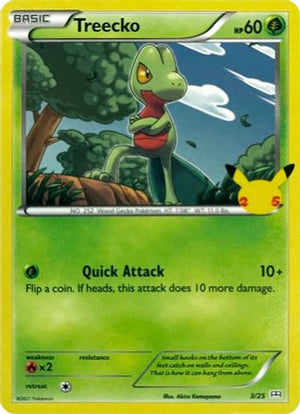 Treecko 3/25 - McDonalds Collection 2021 - Poke-Collect