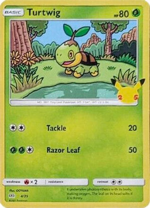 Turtwig 4/25 - McDonalds Collection 2021 Holofoil - Poke-Collect