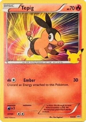 Tepig 13/25 - McDonalds Collection 2021 - Poke-Collect