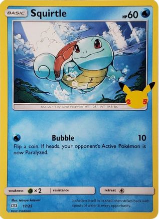 Squirtle 17/25 - McDonalds Collection 2021 - Poke-Collect