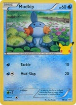 Mudkip - 19/25 19/25 - McDonalds 25th Anniversary Promos - Poke-Collect